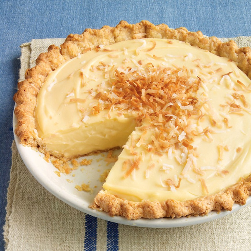 Coconut Custard Pie | Recipe Cloud App