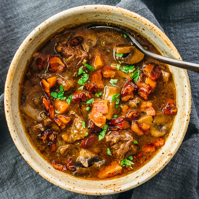 Instant Pot Beef Bourguignon - Savory Tooth | Recipe Cloud App