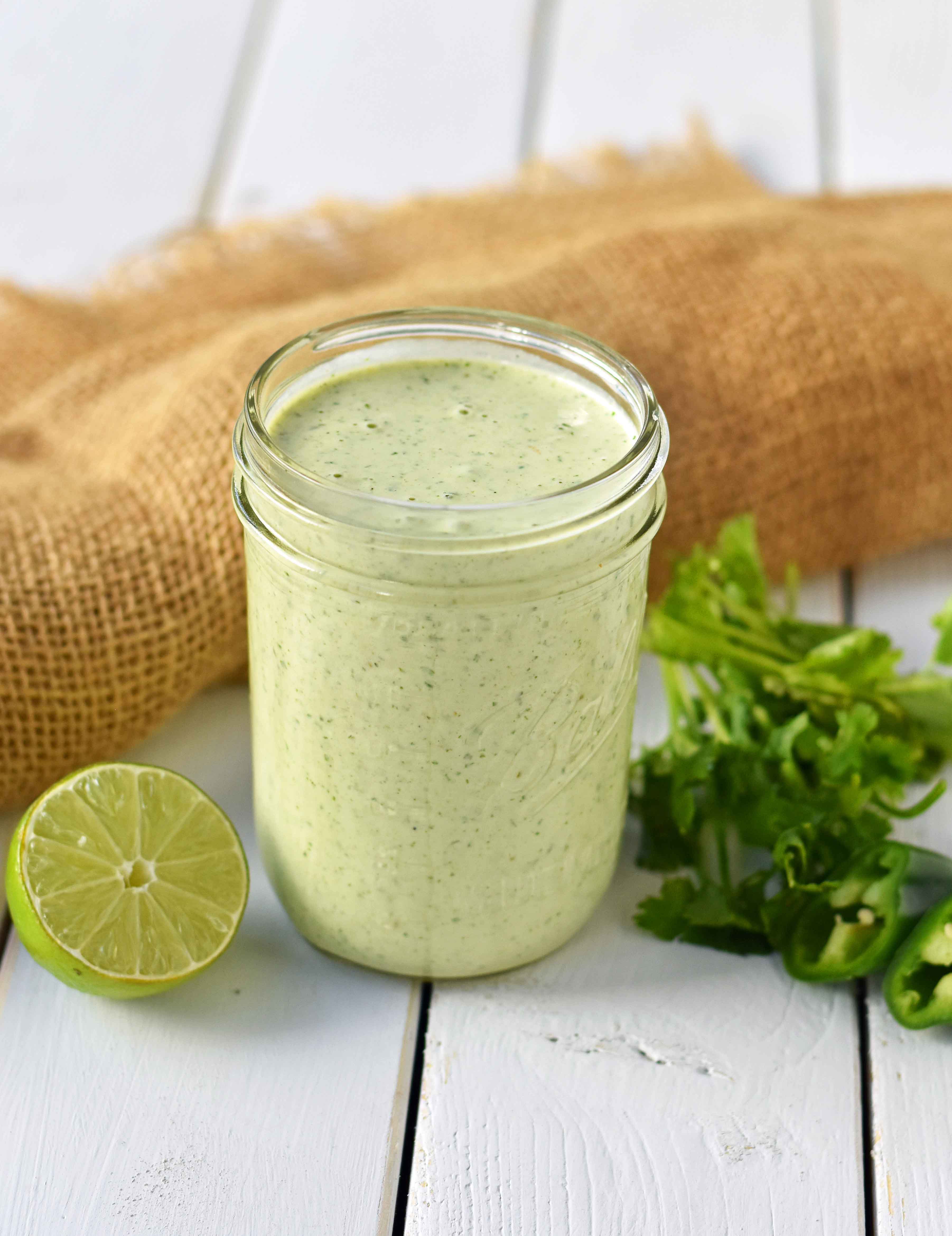 Chuy's Creamy Jalapeno Cilantro Dip Dressing | Recipe Cloud App