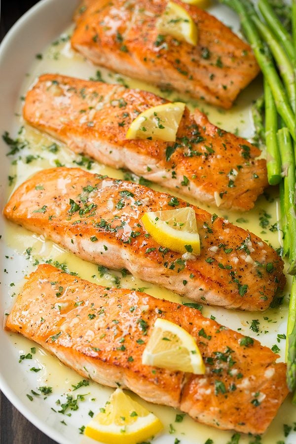 Salmon & Lemon Butter Sauce | Recipe Cloud App
