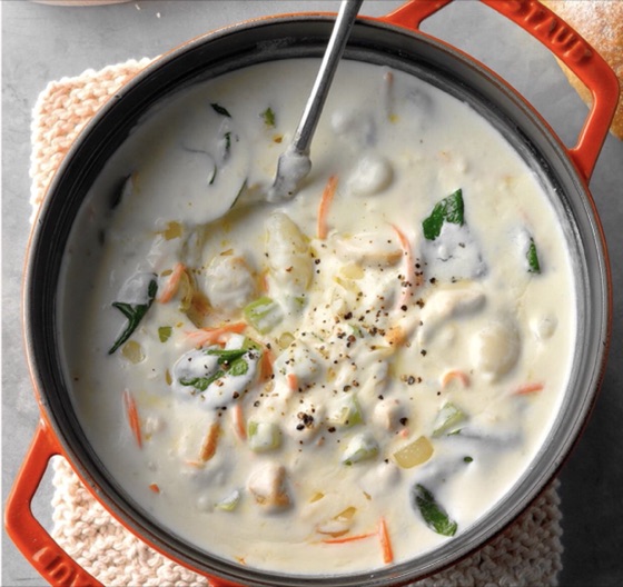 Creamy Chicken Gnocchi Soup | Recipe Cloud App