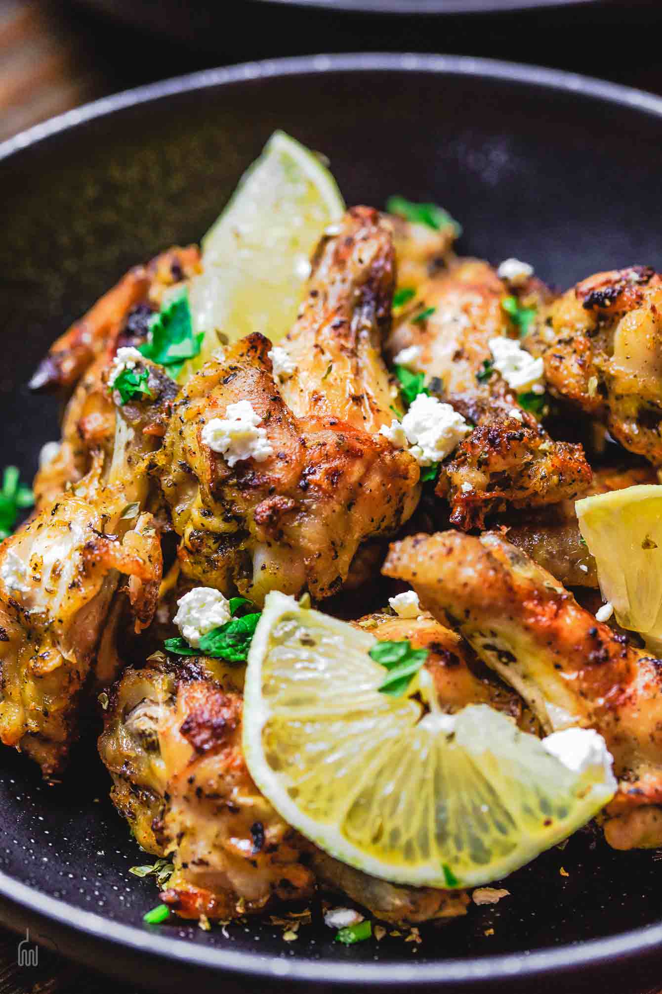 Chicken Wings/Drums: Greek Baked Chicken Wings | Recipe Cloud App