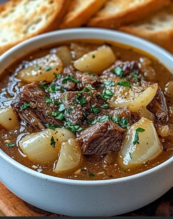 Soup: French Onion Beef Short Rib | Recipe Cloud App