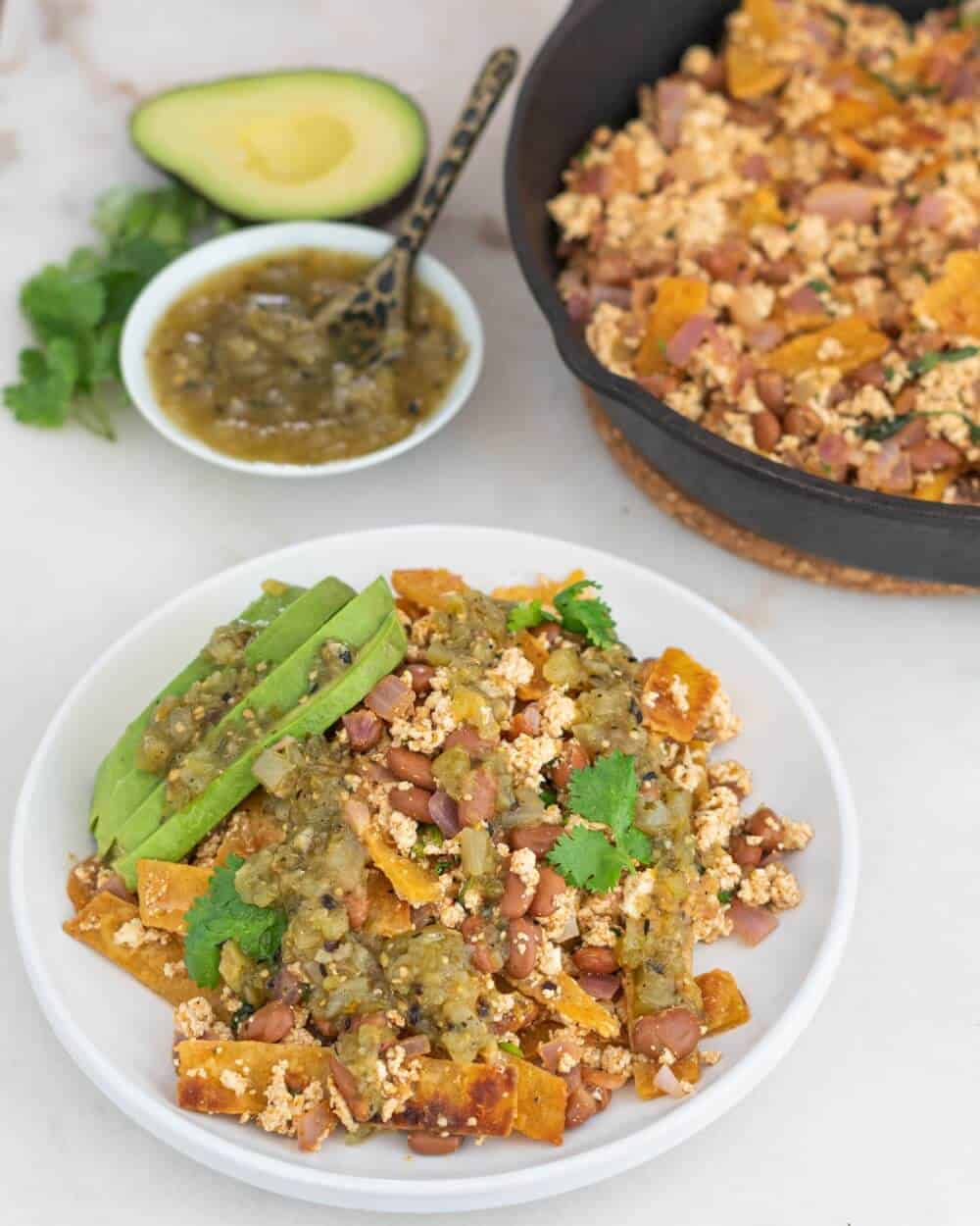 Tofu Chilaquiles | Recipe Cloud App