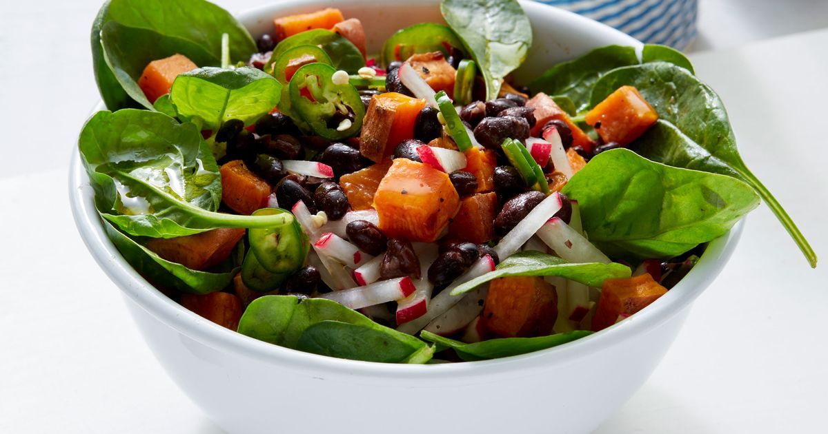 Sweet Potato And Black Bean Salad | Recipe Cloud App
