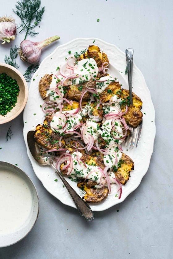 Crispy Potato Salad | Recipe Cloud App
