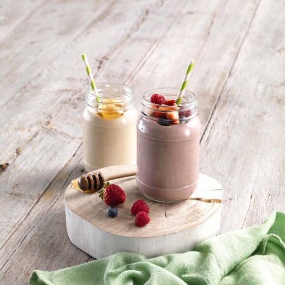 Peanut Butter Fruit Smoothie | Recipe Cloud App