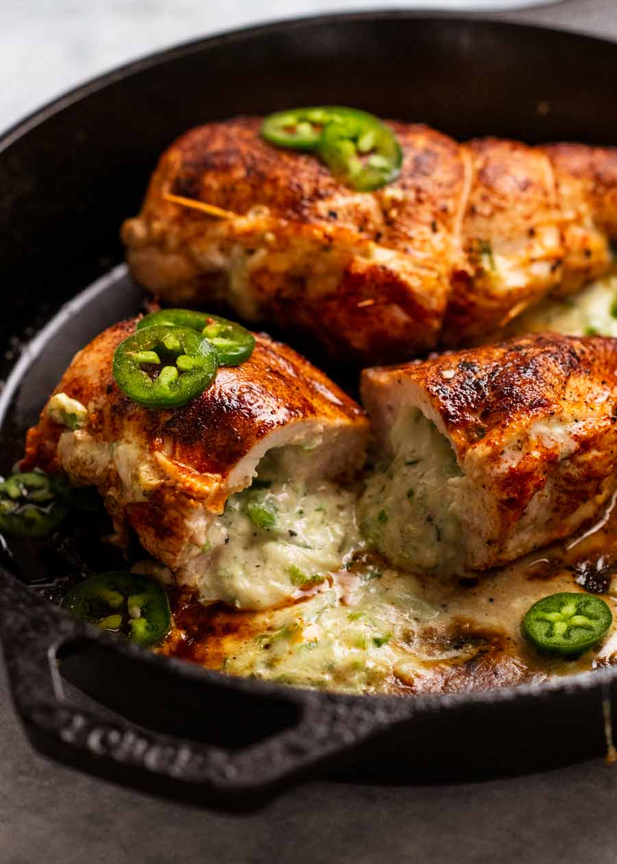 Jalapeno Popper Stuffed Chicken | Recipe Cloud App