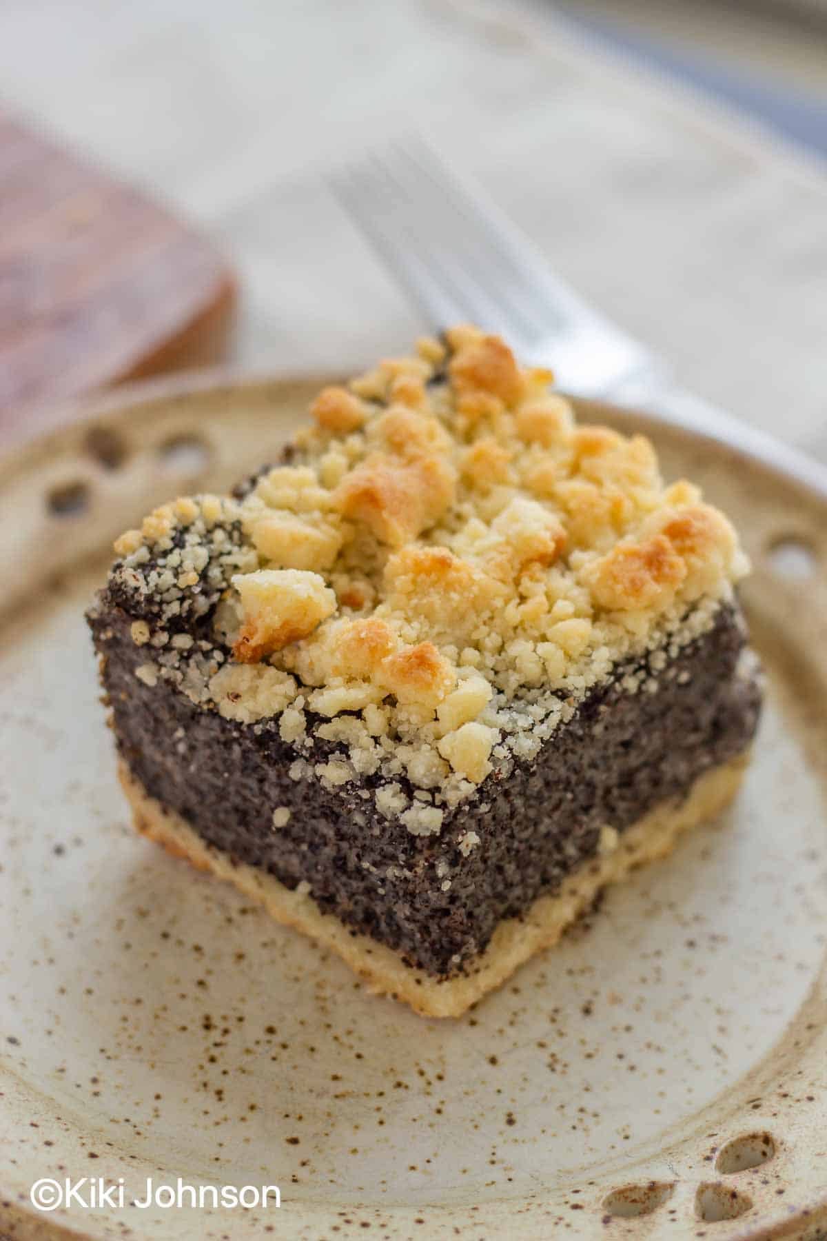 German Poppy Seed Sheet Cake With Streusel | Recipe Cloud App