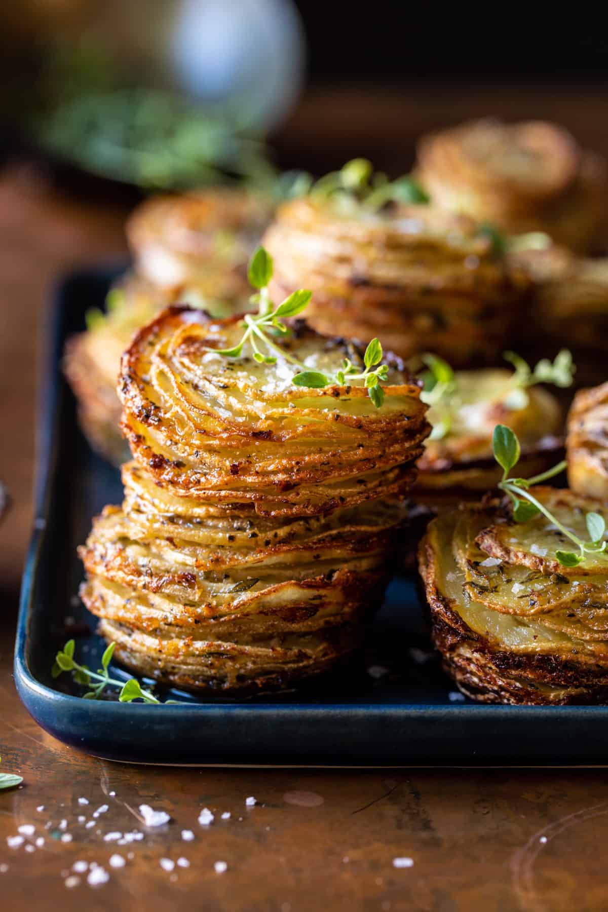 Potatoes: Crispy Cheesy Potato Stacks. | Recipe Cloud App