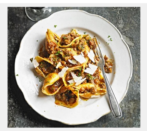 Italian Sausage & Chestnut Pasta | Recipe Cloud App