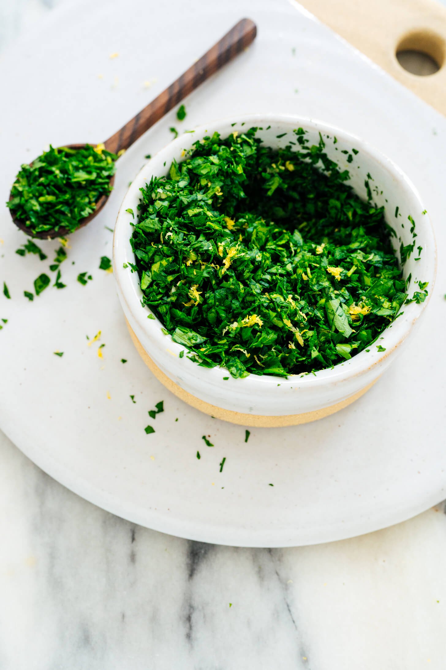 Gremolata - Italian Parsley, Lemon, Garlic Condiment | Recipe Cloud App