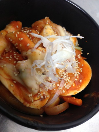 Spicy Korean Rice Cake With Cheese Cheese Tteokbokki) Recipe - Food.com | Recipe Cloud App