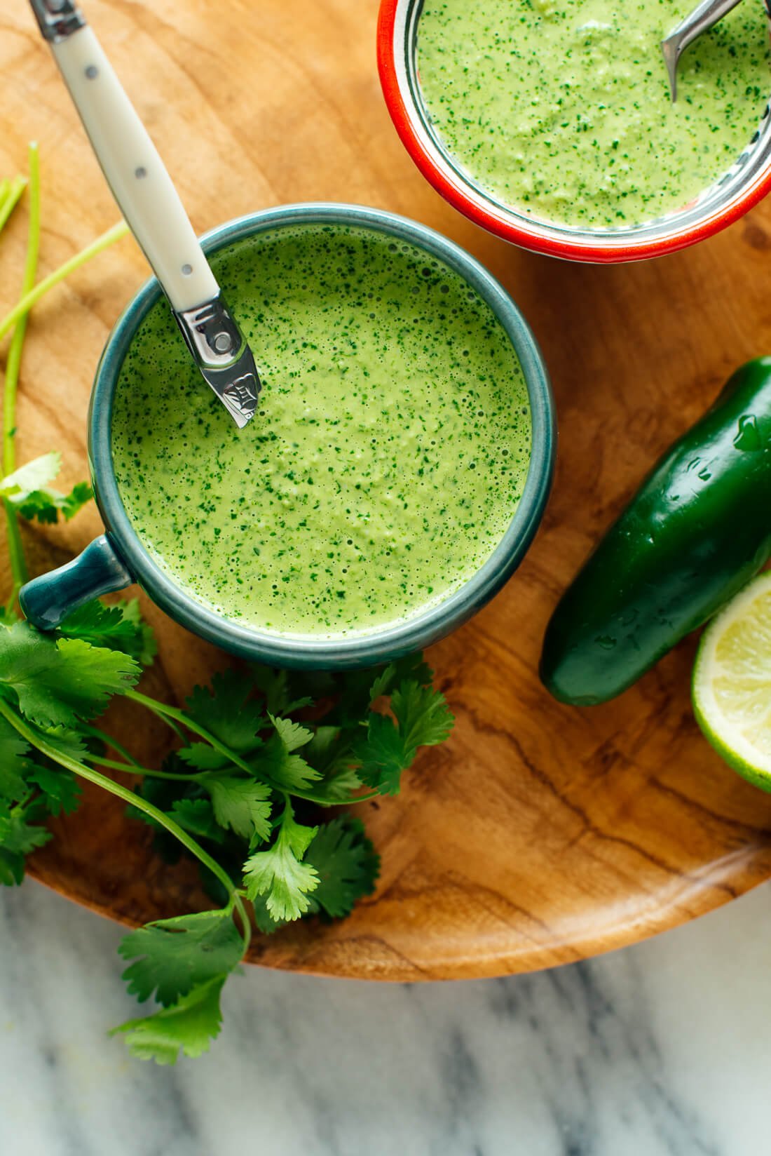 Aji Verde (Spicy Peruvian Green Sauce) | Recipe Cloud App