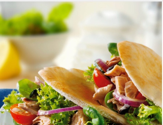 Tuna Pita With Cucumber | Recipe Cloud App