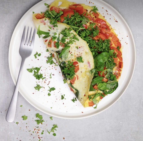 Veggie Omelette | Recipe Cloud App