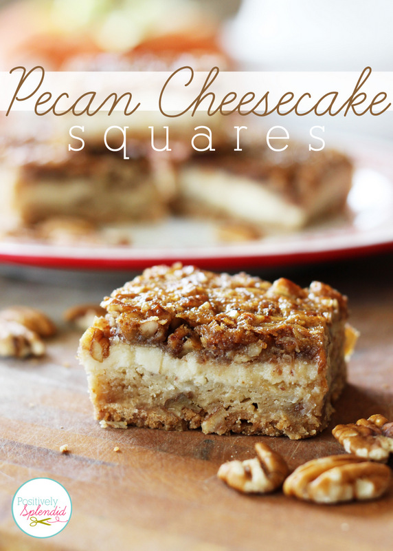 Pecan Cheesecake Squares | Recipe Cloud App