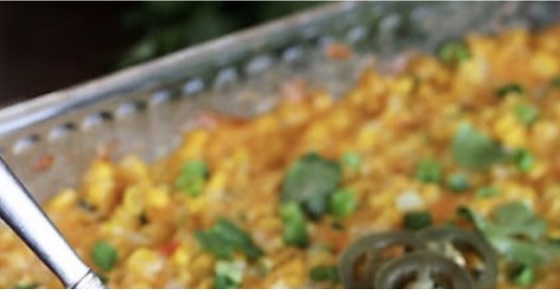 Cheesy Fiesta Corn | Recipe Cloud App