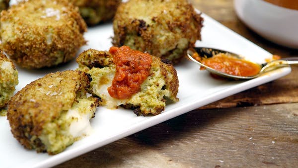 Cauliflower Pesto Balls | Recipe Cloud App