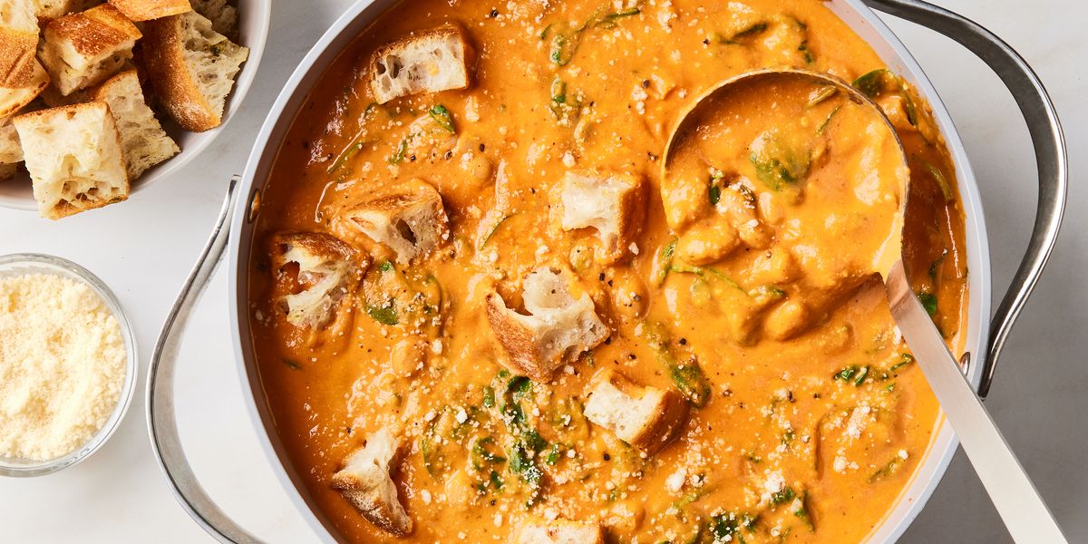 Creamy White Bean Tomato Soup Is The Best Of Both Worlds | Recipe Cloud App