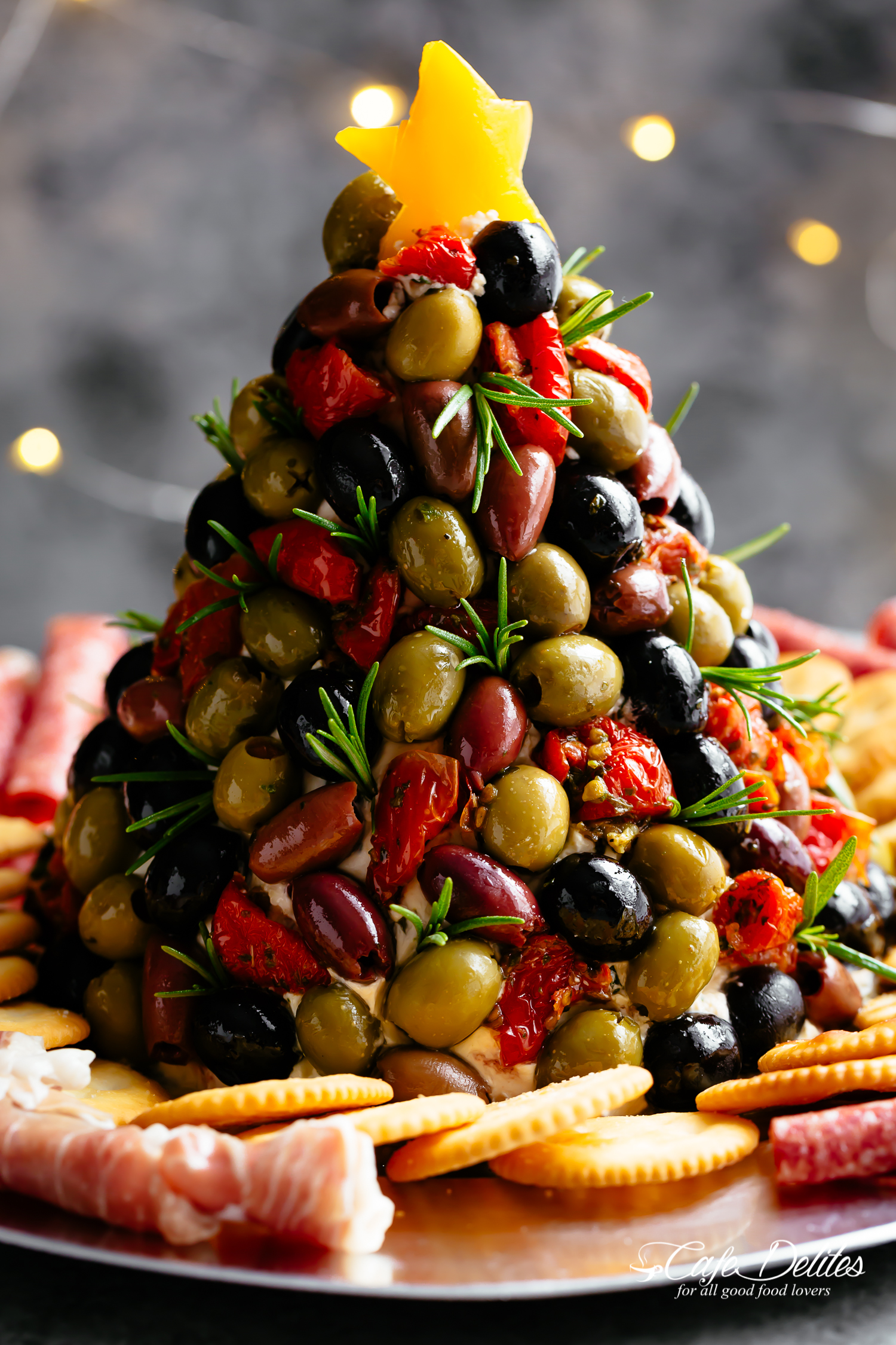 Spreads: Antipasto Cheese Ball Christmas | Recipe Cloud App