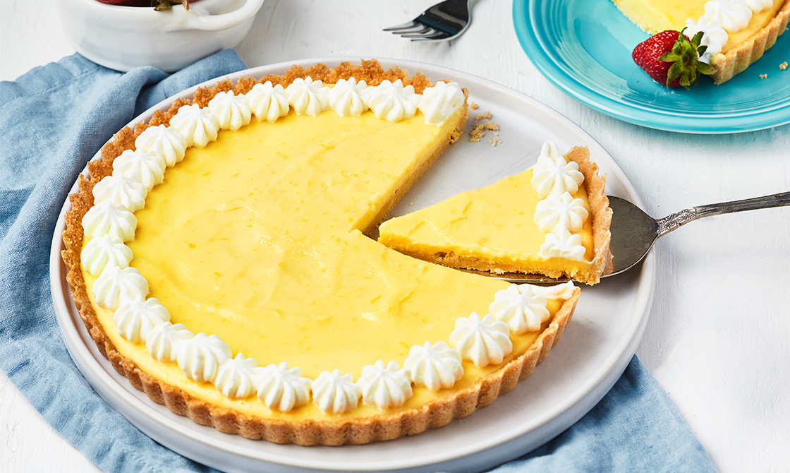 Keto Lemon-Curd Tart | Recipe Cloud App