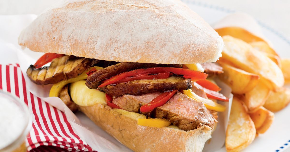 Cheese Steak Sandwiches | Recipe Cloud App