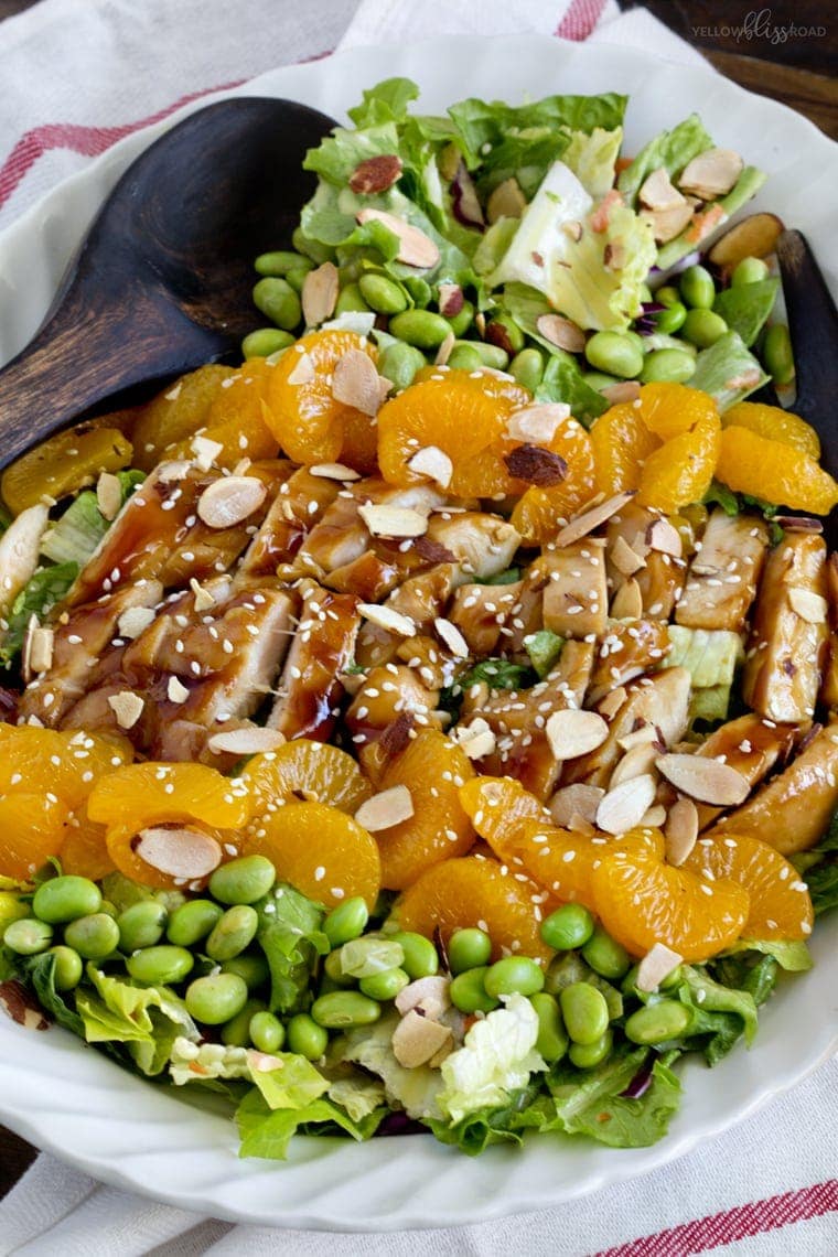 Teriyaki Chicken Salad (Red Robin Copycat) | Recipe Cloud App