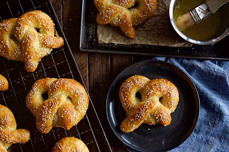 Hot Buttered Soft Pretzels | Recipe Cloud App