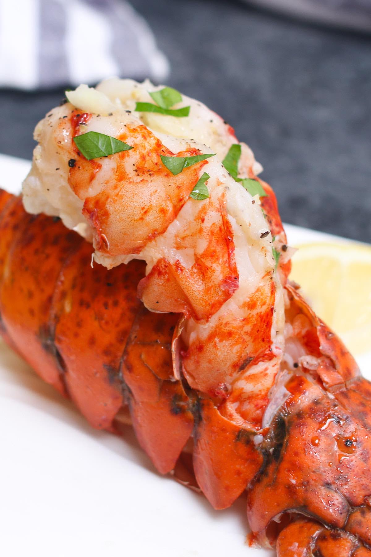 Sous Vide Lobster Tails With Lemon Butter | Recipe Cloud App