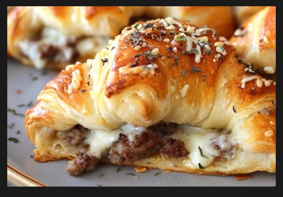 Sausage Cream Cheese Crescents | Recipe Cloud App