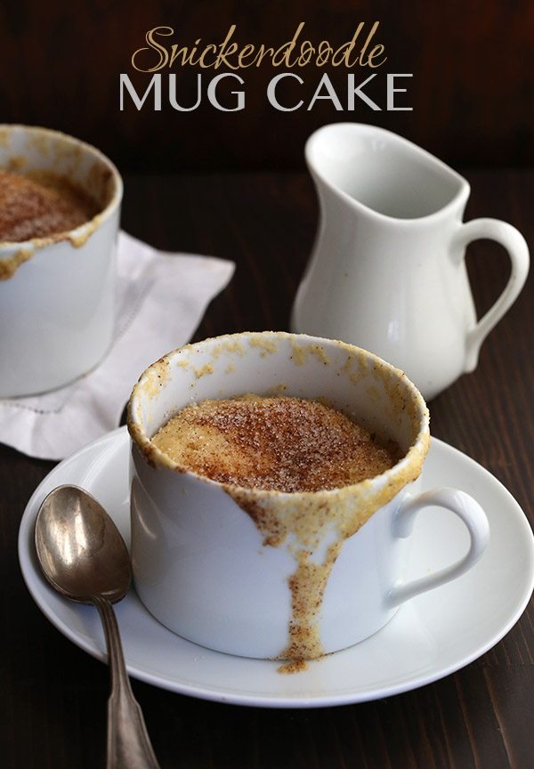 Snickerdoodle Mug Cake | Recipe Cloud App