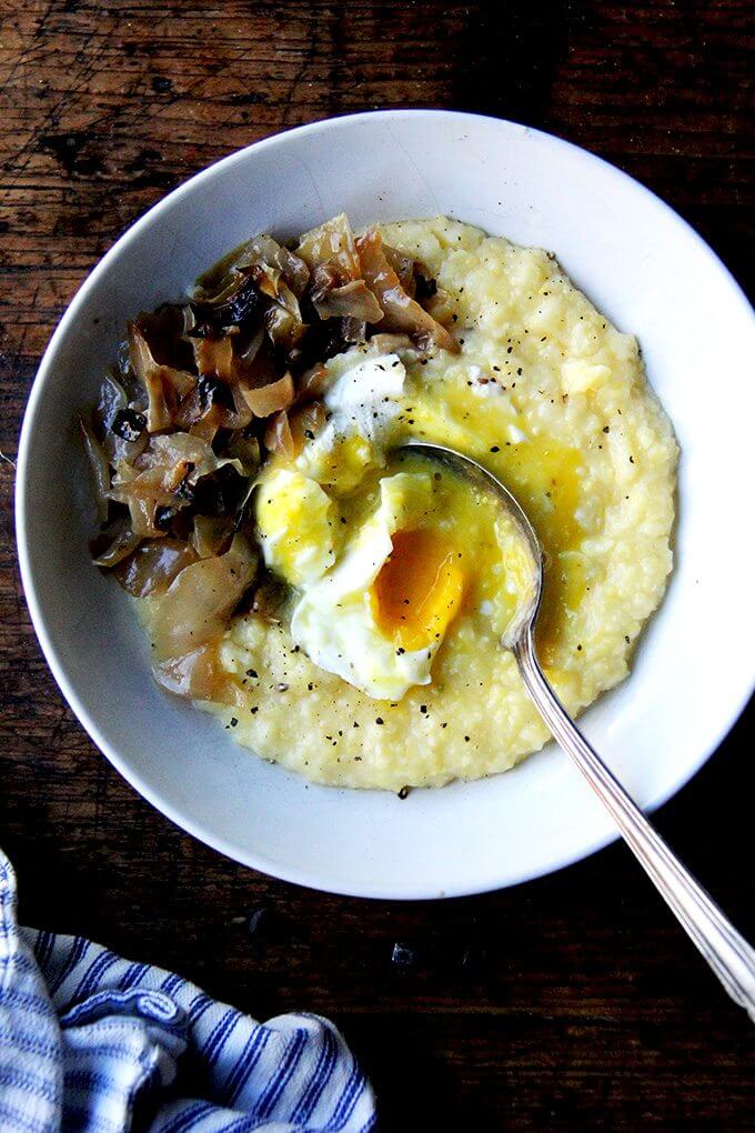 Creamy Oven-Baked Polenta Recipe | Alexandra's Kitchen | Recipe Cloud App