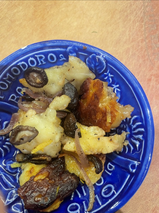 Oven Roasted Halloumi And Mushrooms | Recipe Cloud App