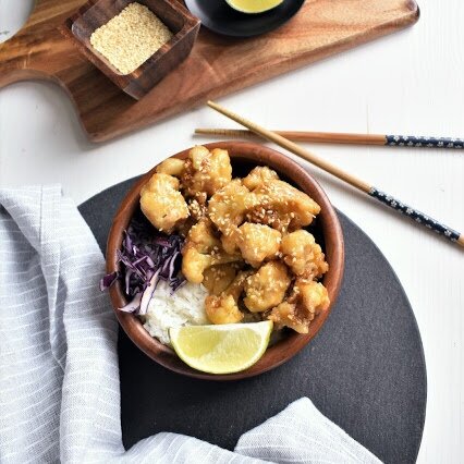 Sticky Sesame Cauliflower | Recipe Cloud App
