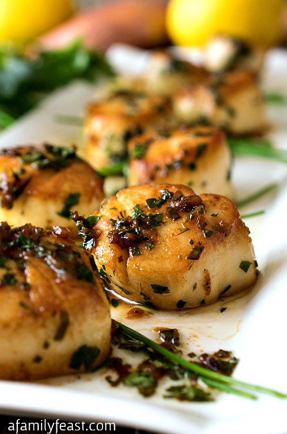 Perfect Pan Seared Scallops (with a Simple Pan Sauce) | Recipe Cloud App