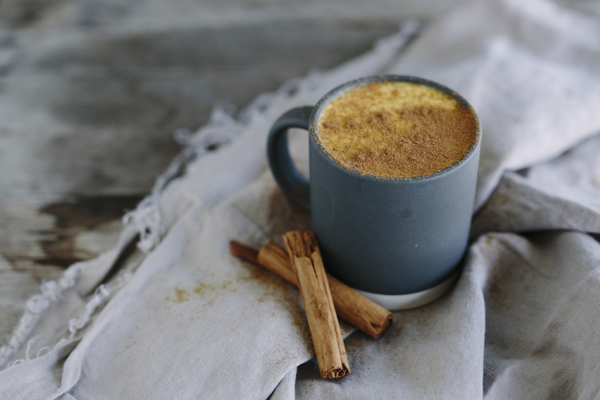Pumpkin Pie Spiced Turmeric Latte | Recipe Cloud App