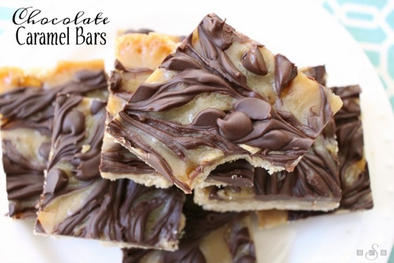 Chocolate Caramel Bars | Recipe Cloud App