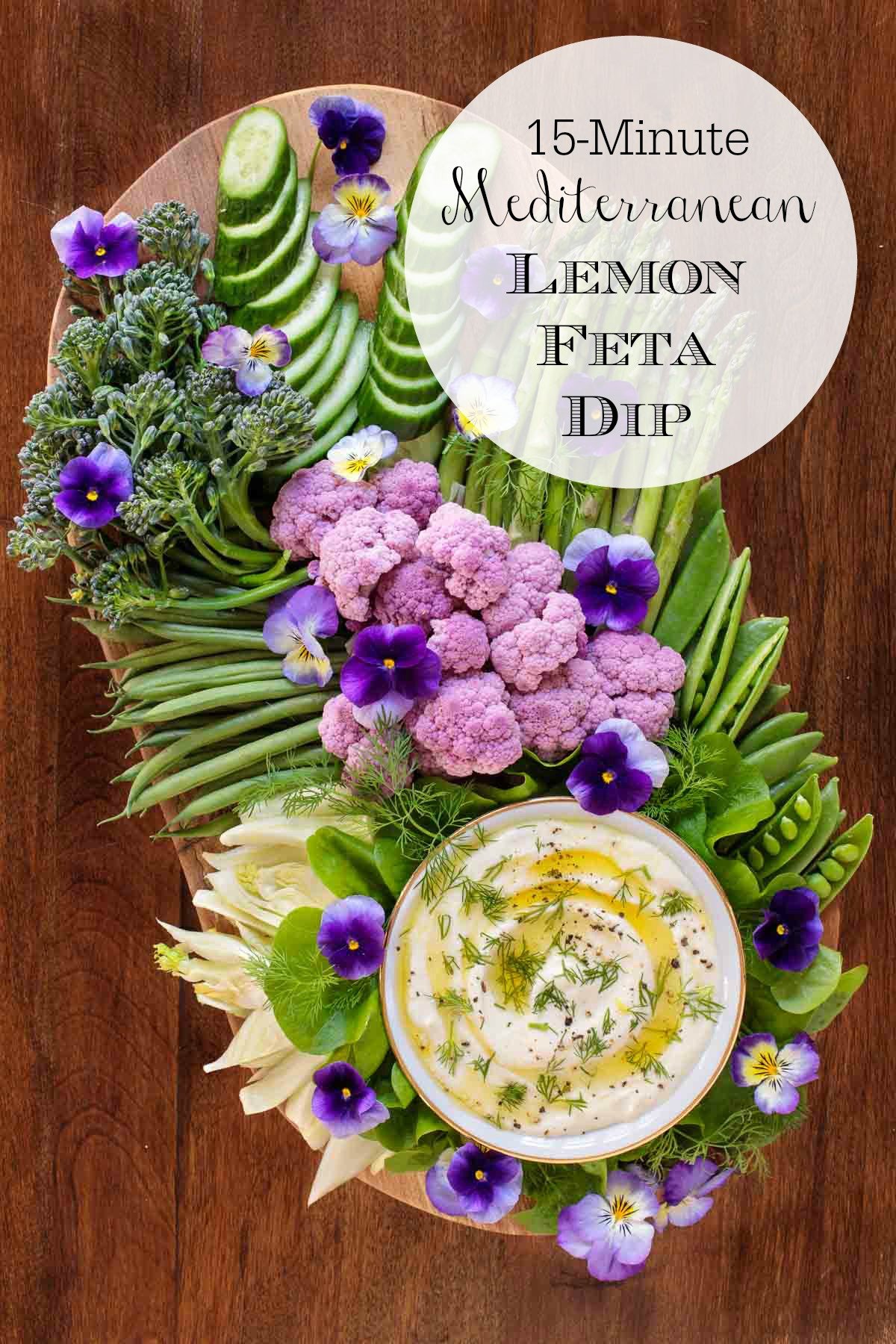 Mediterranean Lemon Feta Dip Mediterranean Lemon Feta Dip | Recipe Cloud App