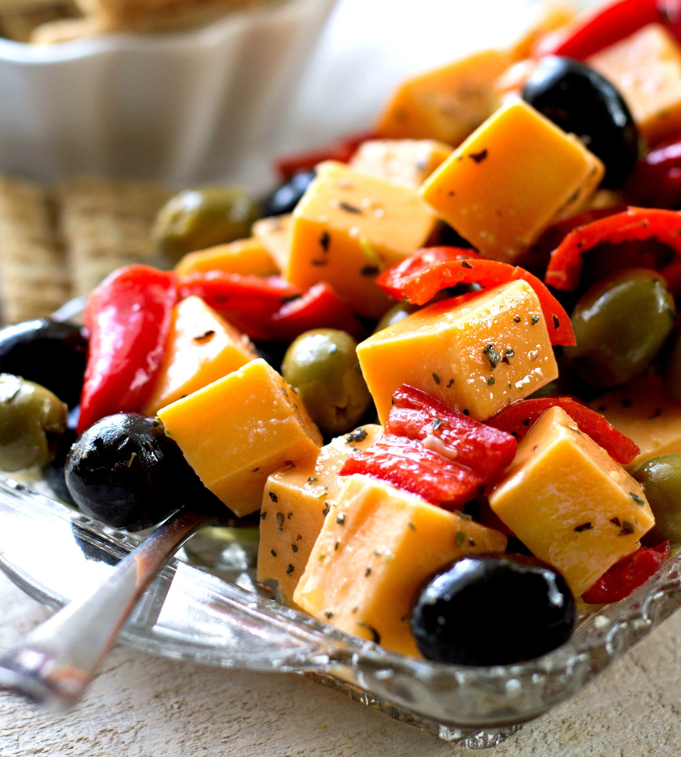 Marinated Cheese Peppers And Olives Marinated Cheese Peppers And Olives - Bunny's Warm Oven | Recipe