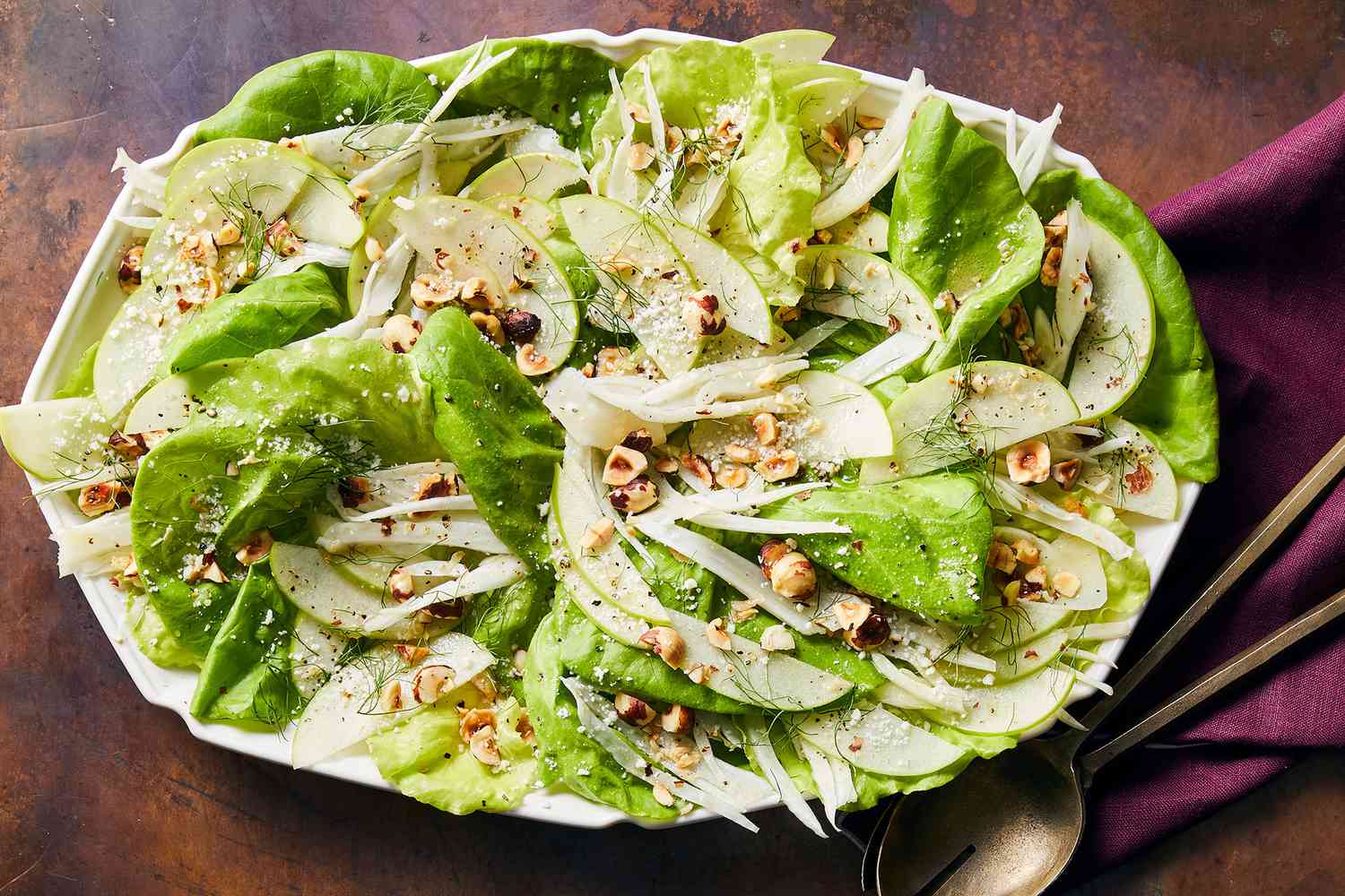 Fennel And Apple Salad With Hazelnuts | Recipe Cloud App
