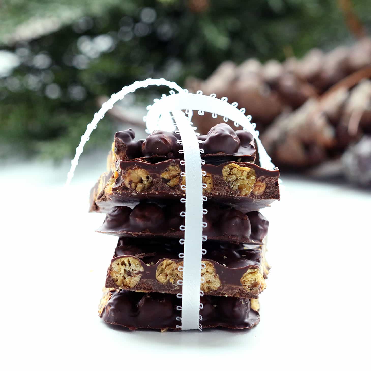 Chocolate Chickpea Bark | Recipe Cloud App