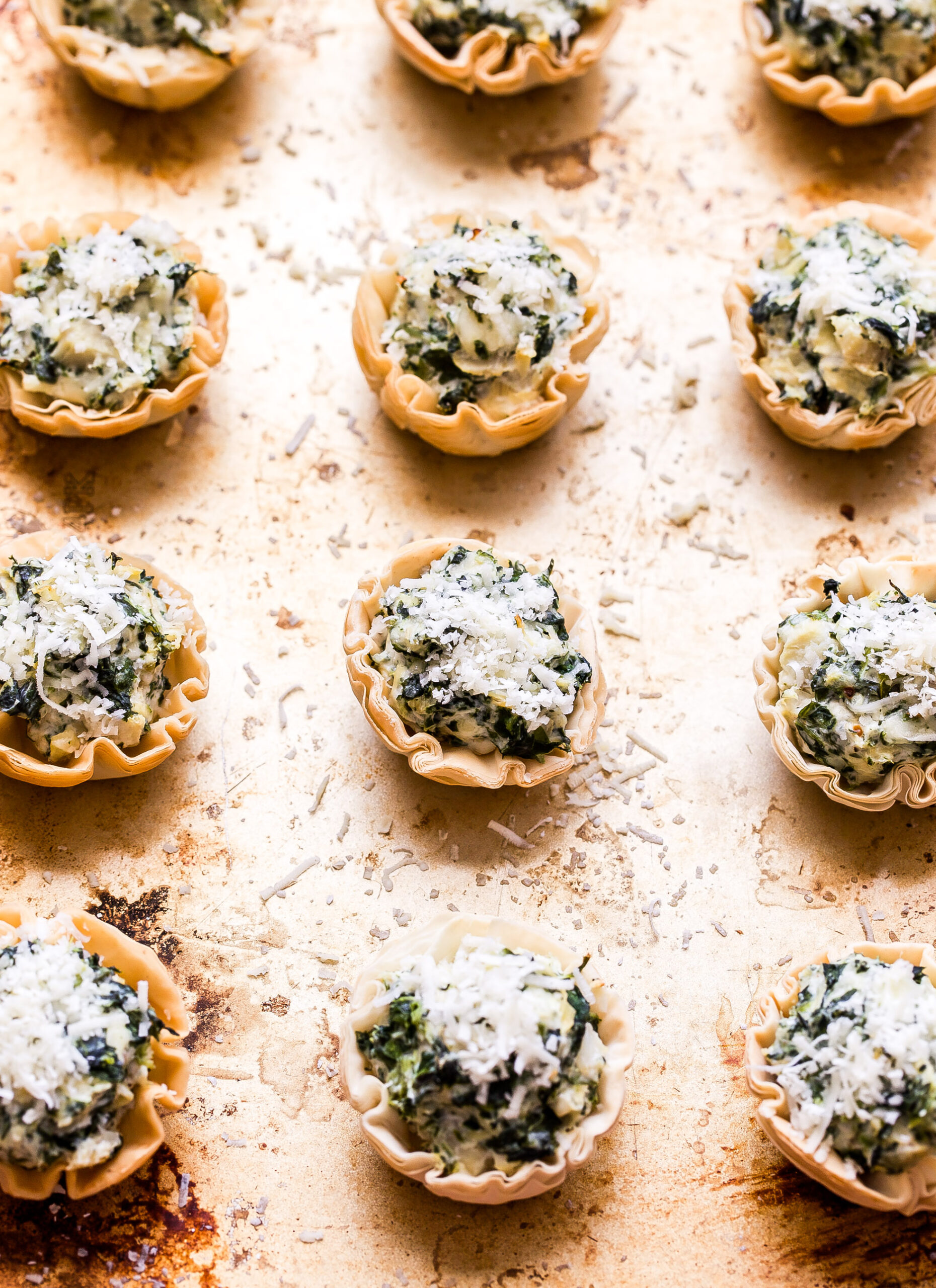 Spinach Artichoke Dip Phyllo Cups | Recipe Cloud App