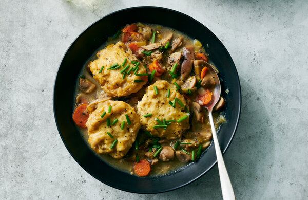 Mushrooms And Dumplings Recipe | Recipe Cloud App