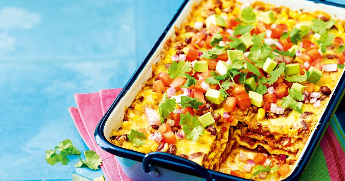 Layered Beef Enchilada Bake | Recipe Cloud App