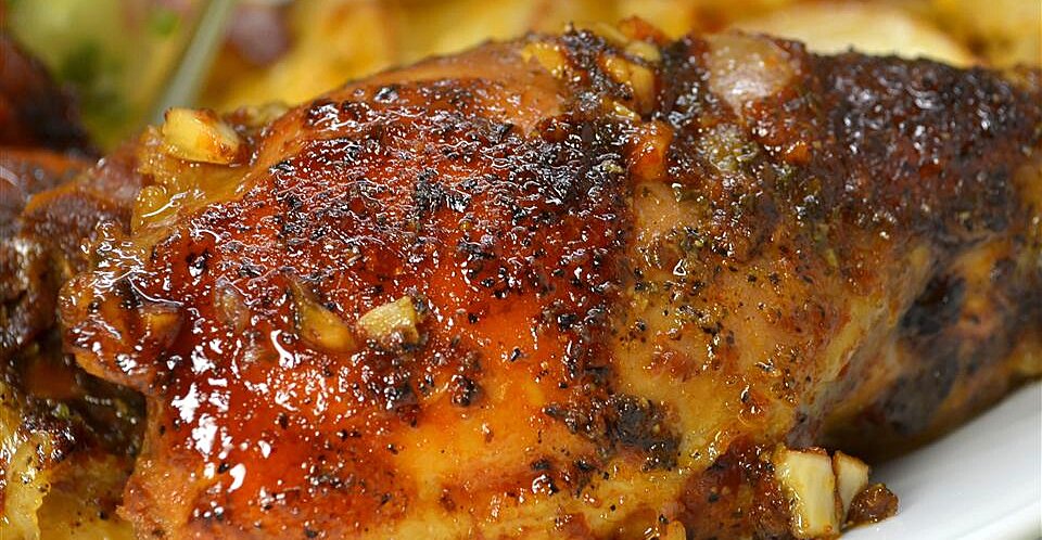 Chicken Thighs: Slow Cooker Honey Garlic | Recipe Cloud App