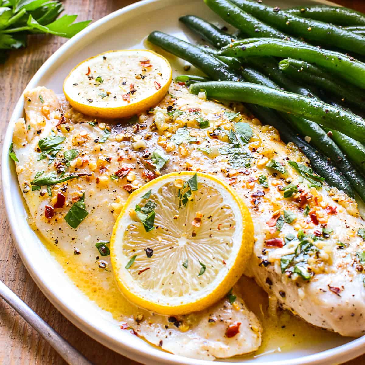 Tilapia: Garlic Butter Baked | Recipe Cloud App