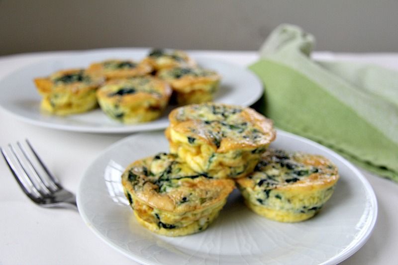 Mini Spinach Feta Quiche | Recipe Cloud App