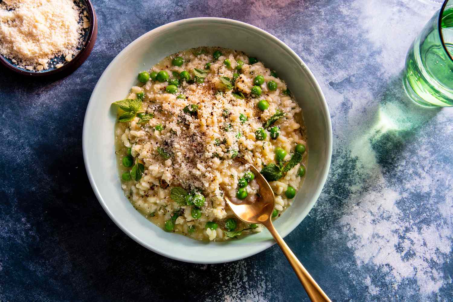 Pea and Mint Risotto Recipe | Recipe Cloud App
