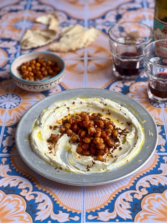 Whipped Feta with Spicy Chickpeas | Recipe Cloud App